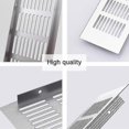 thumbnail image 4 of Rejilla de ventilación, paquete de 2 rejillas de ventilación de aluminio, 4 of 5
