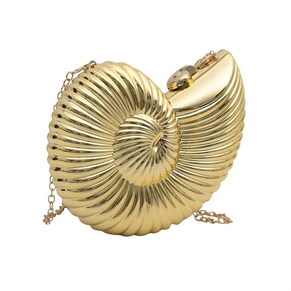 Acrylic Conch Handbags Portable Chain Purse For Women