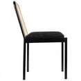 thumbnail image 5 of Meridian Furniture Atticus Black Powder Coated Metal Dining Chair, 5 of 15