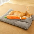 thumbnail image 4 of Giant Carrot Dog Toy, Indestructible Veggies Large Carrot Dog Toys for Aggressive Chewers, Easter Interactive Durable Veggies Carrots Pillow Dogs Calming Chew Pet Toy for Indoor, 4 of 8