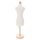 thumbnail image 4 of Maniquí de muñeca en miniatura con soporte ajustable, soporte de exhibición de vestido de tela, accesorio de costura para ropa de muñeca, 4 of 7