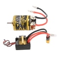 thumbnail image 1 of RC 540PLUS V2 Juego de motor cepillado de 5 ranuras con 80A ESC para 1/10 1/12 coche trepador de control remoto Boat20T, 1 of 10
