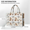 thumbnail image 3 of Large Capacity Tote Bag,Golden Retriever Handbag Fashion Luxury Tote Bag,15.7"x13"x 5.1" Inches,Laptop Compatible, 3 of 6