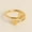 G, variant on Gold Initial Rings for Women Non Tarnish Heart Initial Stackable Rings Adjustable Pinky Rings for Women Cute Dainty Alphabet Capital Letter Rings Jewerly Gift
