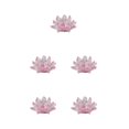 thumbnail image 1 of Inteprter Cristal Flor de loto Minerales Pisapapeles Feng Shui Esfera Cristales Flores Estatuillas Recuerdos de boda Fiesta Rosa Type2 NO2, 1 of 1