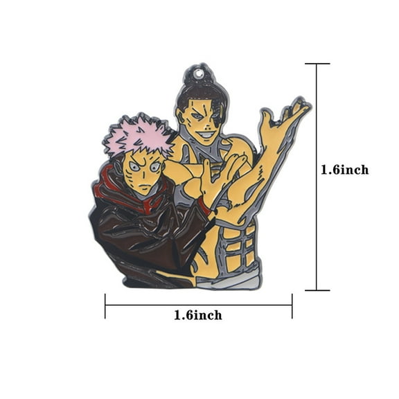 Anime Jujutsu Kaisen Badge Clothing Backpack Accessories Alloy Accessories Pins Drip Brooch
