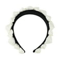 thumbnail image 4 of Unique Bargains 1 Pc Elegant Flowers Headbands for Women Beige, 4 of 6