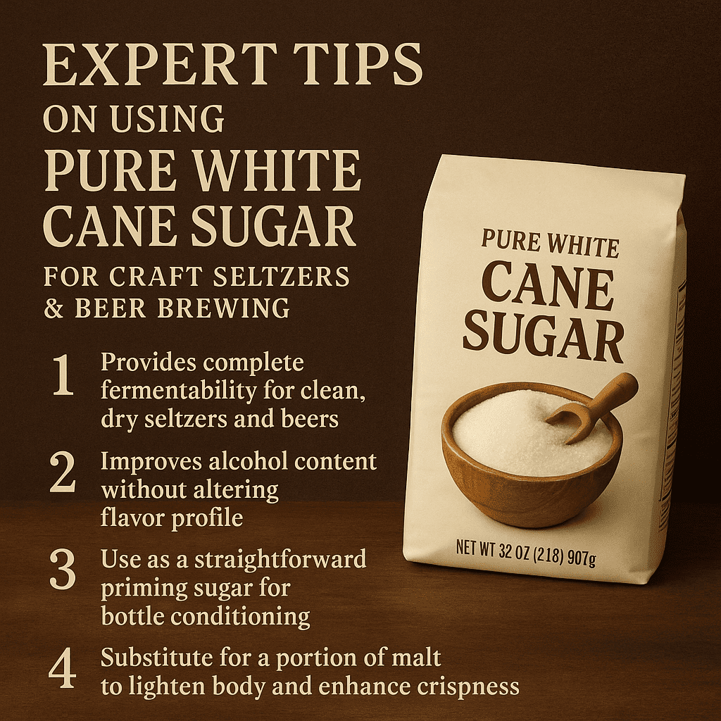 Cargill Pure White Cane Sugar 50 lbs