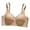 Khaki, variant on Jelly Bras for Women Smooth Surface No Underwire T-Shirt Bra Skin Comfort Flexible Support Daily Lingerie M-3XL