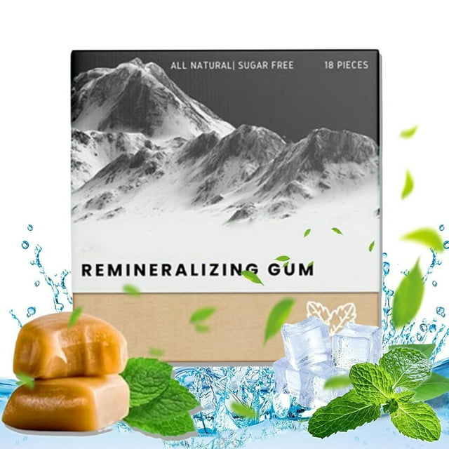 Larineco Remineralizing Gum Larineco Remineralizing Gum Chewing Gum Organic Spruce Sap Mastic Mint And Remineralizing Gum Larineco Gum For Teeth & Gum Health 3PCS