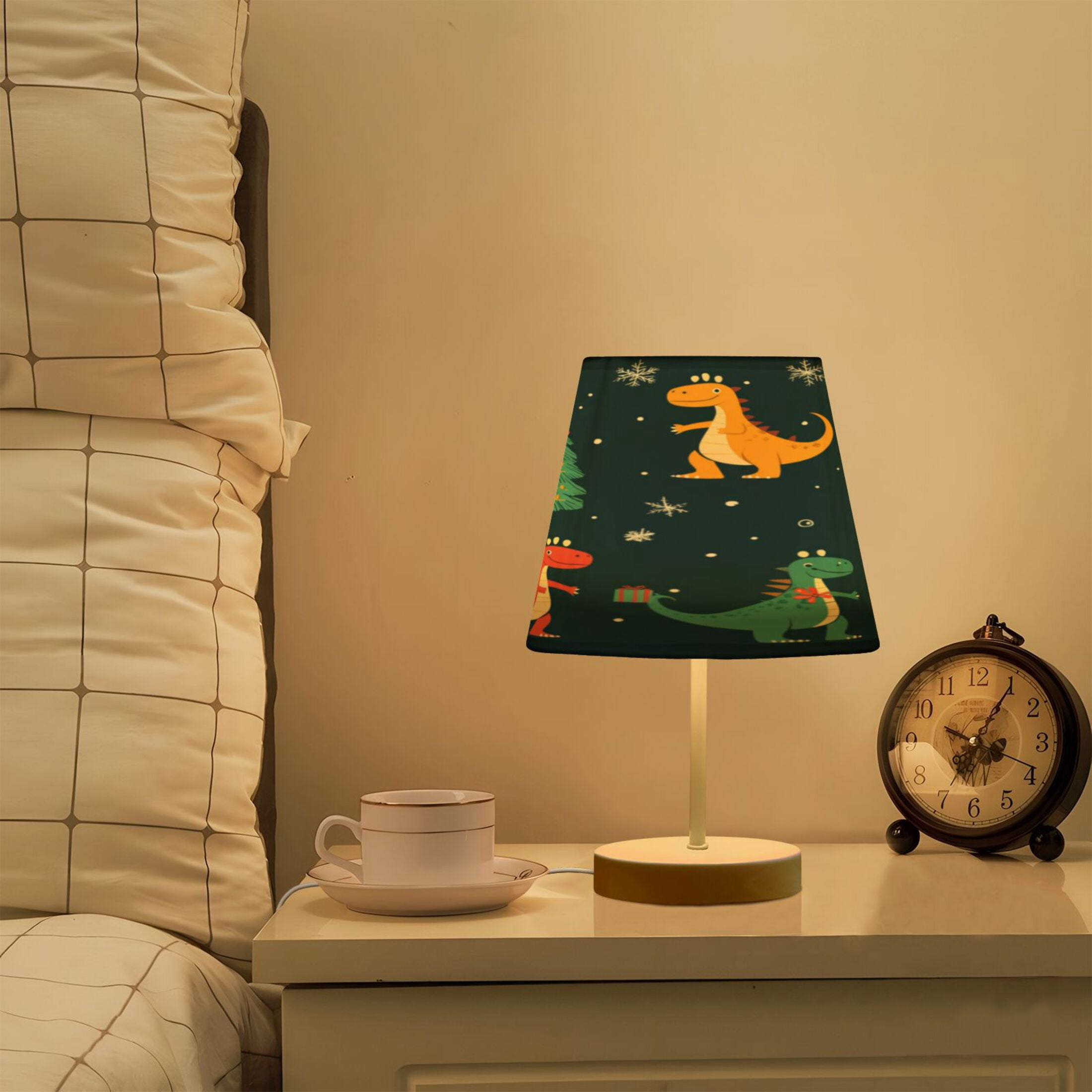 Table Lamp Medium 7.9x11.8 Inches Table Lamps Night Light Tools & Home Improvement Bedroom Lamp Guest Room Lamp Study Lamp Office Lamp Christmas Dinosaur