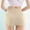 Beige, variant on Women's Seamless High Waist Plus Size Crotch Lift Panties for All-Day Comfort and Style
