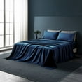 thumbnail image 5 of Linery & Co.  Ultra Soft Microfiber and Rayon from Bamboo Bed Sheet Set Cloud - Queen, 5 of 5