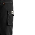 thumbnail image 4 of Aezemi Men Lightweight Cargo Jogger Pants with Zipper Pockets Elastic Waist Casual Hiking Running Workout Long Pants Outdoor Pull on Fashion Fall Spring Trousers L, 4 of 5