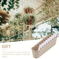 thumbnail image 6 of NICEXMAS Khaki Biodegradable Paper Plant Starter Pots for Home Gardening 50Sets, 6 of 7