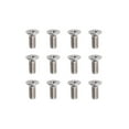 thumbnail image 4 of Brake Disc Rotor Bolts Screws Replace Spare Part 93600-06014-0H Stainless Steel Durable Accessories for Easy Installation 12pcs, 4 of 8