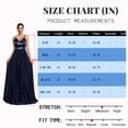 thumbnail image 6 of Sexy Backless Maxi Formal Dress for Women with Sequin, Sleeveless Pleated Evening Gowns for Wedding and Cocktail, 6 of 6