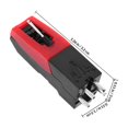 thumbnail image 2 of CRILSTYLEO Vintage Record Player Needle Multi Color Replacement for Home Use with Clear Precise Sound, 2 of 8