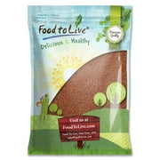 Whole Brown Flax Seeds, 12 Pounds — Kosher, Raw, Vegan — by Food to Live