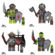 thumbnail image 2 of Set de 24 Minifiguras de Fantasía de la Tierra Media, Figuras de Bloques de Construcción de Caballeros Antiguos y Orcos, Juguete Coleccionable Ideal para Niños y Fans, 2 of 7