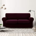 thumbnail image 2 of CHUN YI Housse de Canapé avec Housse de Coussin Séparée Extensible à Carreaux, 2 of 7