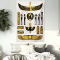 thumbnail image 3 of Egyptian Decor Wall Hanging Tapestry, Illustration of Old Historical Egyptian Spirit Symbol Myth Icons Mummy Ra Sun Art, Bedroom Living Room Dorm Accessories, 60 X 80 Inches, by Ambesonne, 3 of 5