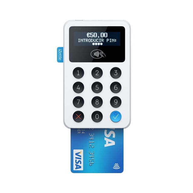 Lector de tarjetas de credito iZettle Lector de Tarjetas de Crédito V2 con Bluetooth