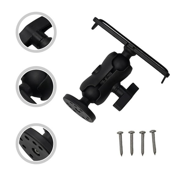 Marine Boat Fishfinder Bracket 360 Degree Depth Sounder Base Fishes Finder Mount