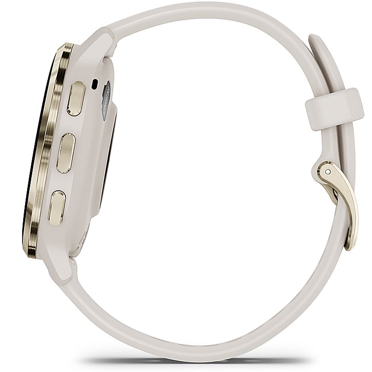 Restored Garmin Venu 3S Fitness GPS Smartwatch Gold Bezel w/ Ivory Case (41mm) - Refurbished