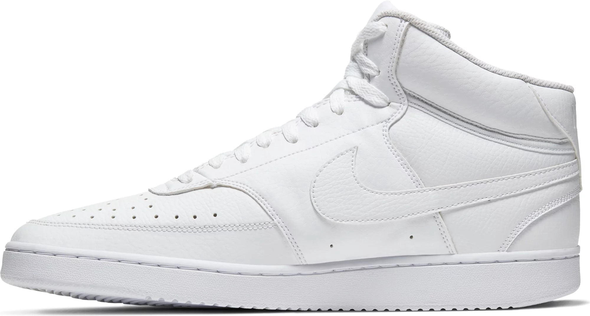 Nike Court Vision Next Nature Men's Mid-Top Shoes Color: White Size: 12