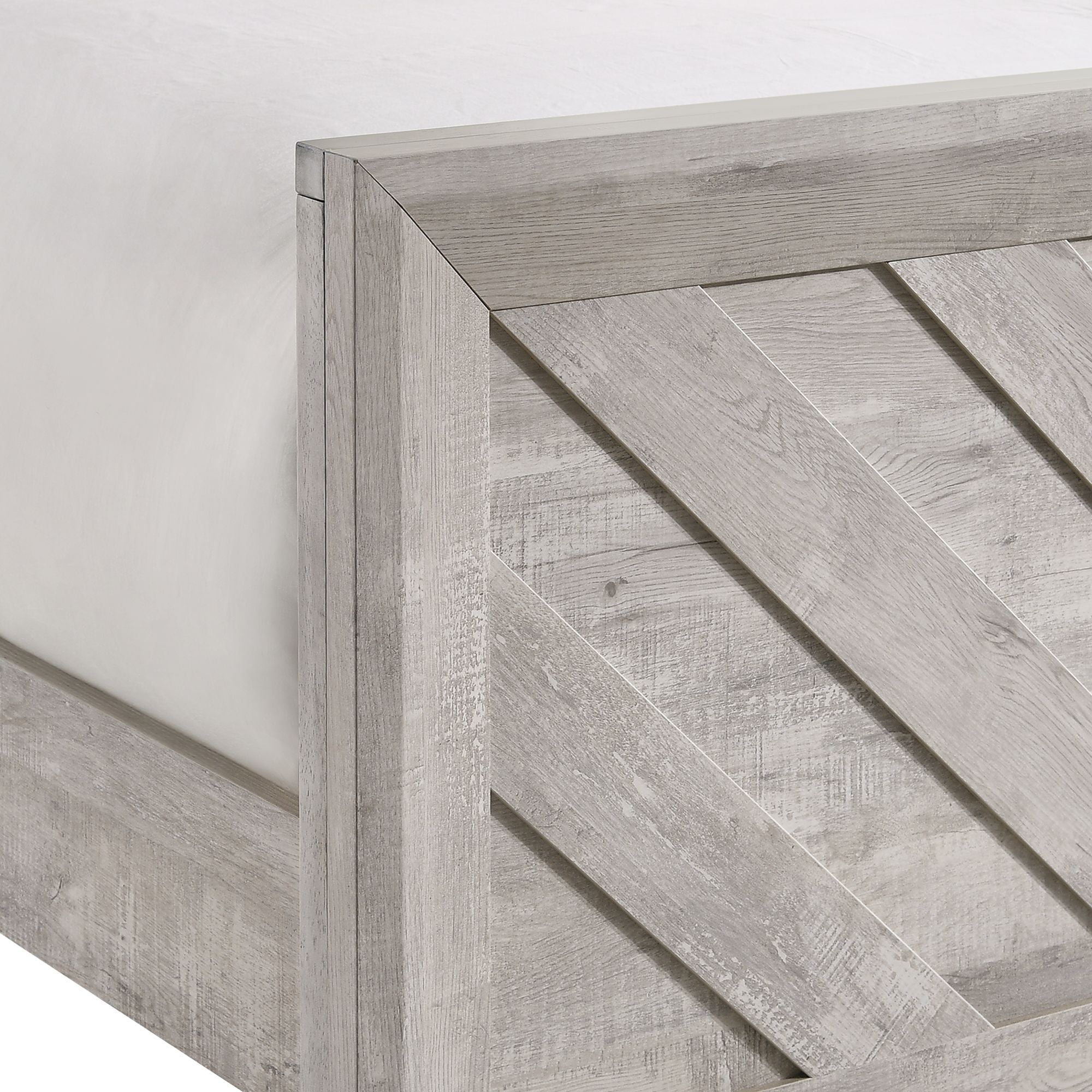 Picket House Furnishings Keely King Panel Bed in White