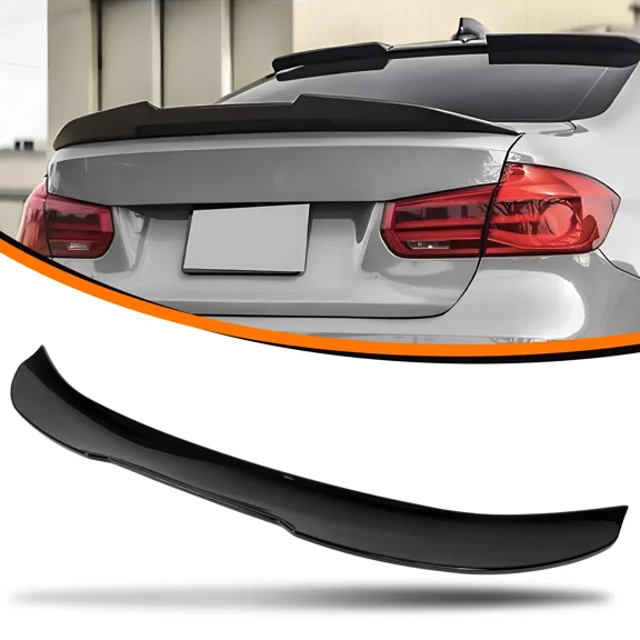 Rear Trunk Spoiler Wing Fit for 2007-2013 BMW 3 Series E92 Coupe 328i 335i M3 2-Door PSM Style Glossy Black