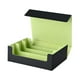 thumbnail image 5 of Caja de baraja de cartas coleccionables, organizador de tarjetas de juego, portatarjetas portátil, estuche para tarjetas de colección, tarjetas de Negro Verde claro, 5 of 8