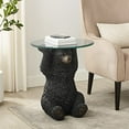 thumbnail image 5 of Powell Furniture Barney Bear, Dark Brown Accent Table, 5 of 5