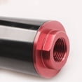 thumbnail image 2 of Red Inline Fuel Filter with 6AN 8AN 10AN Adapter Universal 50MM Aluminium, 2 of 5
