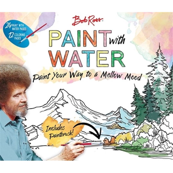 Pre-Owned Bob Ross Paint with Water (Paperback) 1684129184 9781684129188