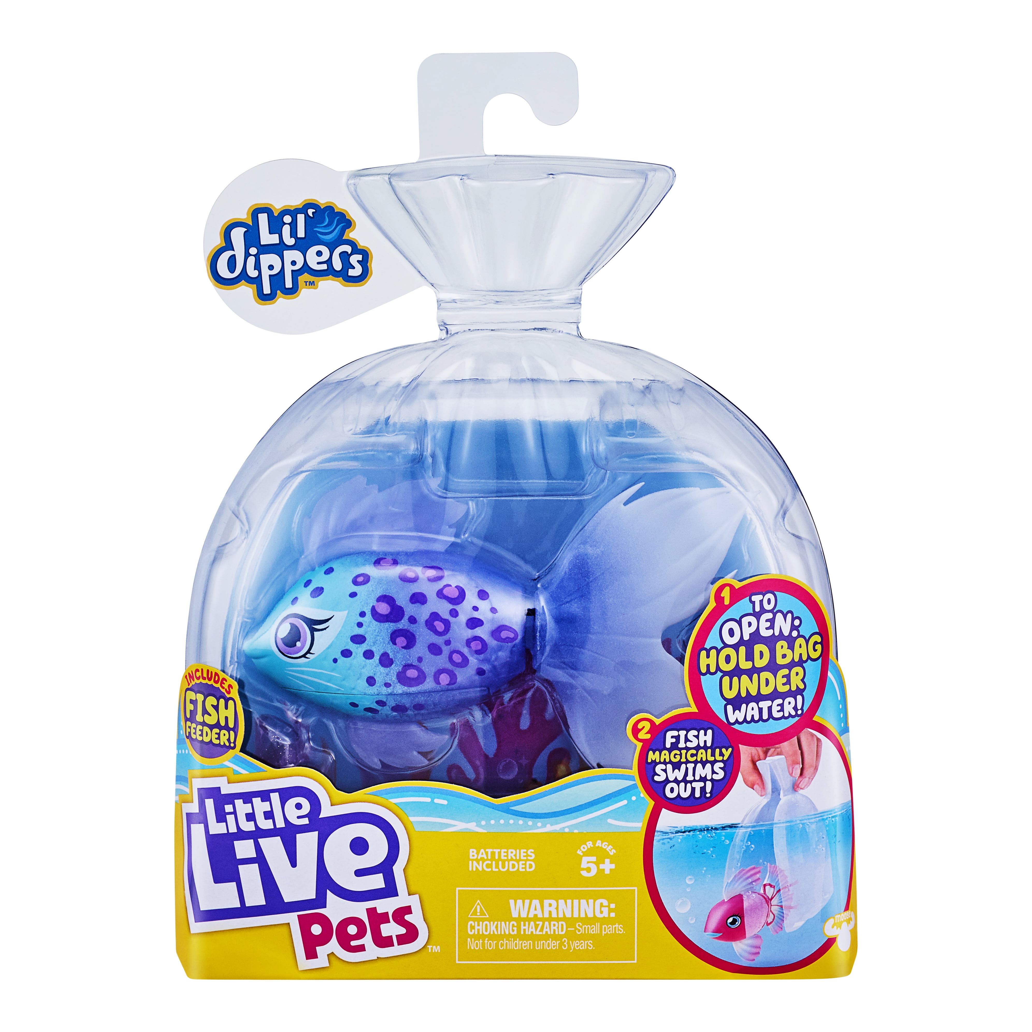 Little Live Pets Lil' Dippers 26159 Bellariva Interactive Fish 