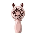 thumbnail image 2 of maxiaoxia Handheld Fan Portable, Hand Fan With USB Rechargeable Battery, 1-3 Hours Operated Small Makeup Eyelash Fan For Women Girls Kids Portable Fan Desk Fan For Travel Outdoor Indoor, 2 of 6