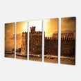 thumbnail image 2 of Old Castle at Sunset - Landscape Canvas Art Print, 2 of 3