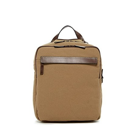 Canvas Convertible Backpack Messenger Khaki (Best Convertible Backpack Briefcase)