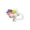 Multicolor, variant on Clearance Under $5 Cartoon Straw Cover Dust Cap Silicone Reusable Glass Straw Accessory,1PC,White