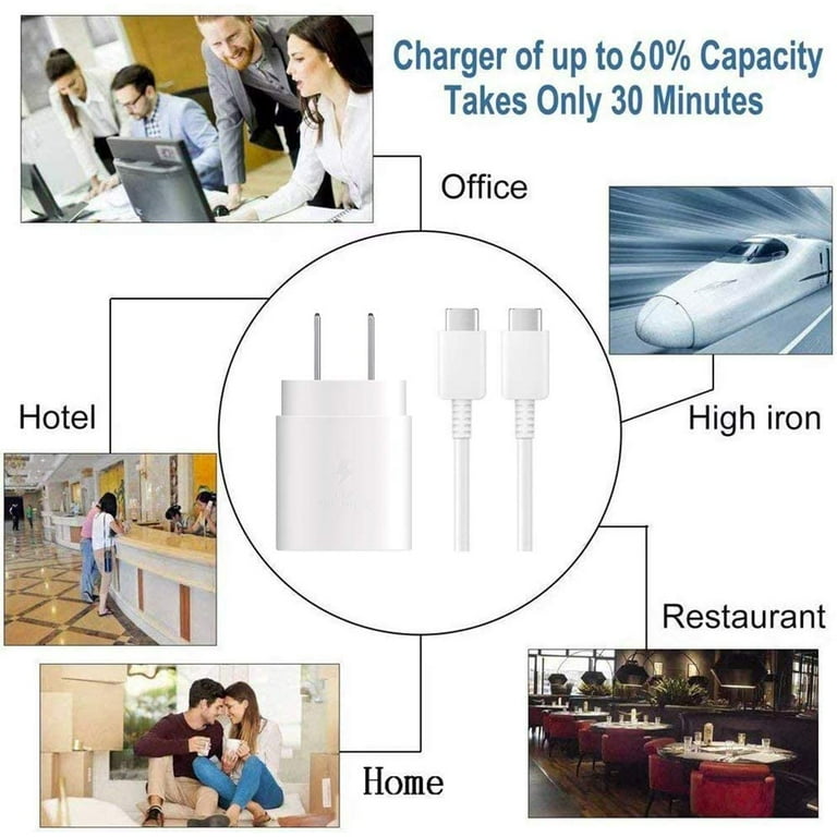 S24 S23 S22 Ultra Samsung Charger Fast Charging,25W Android Phone Charger  Cord Type C Block & Super Fast Charger USB C Cable 10Ft for Samsung Galaxy  S24/S23/S22/S21/S20/Plus/Ultra/FE/Note 20/10,2 Pack - Yahoo Shopping