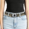thumbnail image 5 of Buckle-Down Belt, Seatbelt Buckle Belt, Plaid Tan, Youth 22 to 32 Inches, 5 of 9