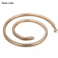 thumbnail image 2 of 2.5/3/4/5/6mm 316L Stainless Steel Men Women Round Snake Chain Necklace20"22"24", 2 of 6