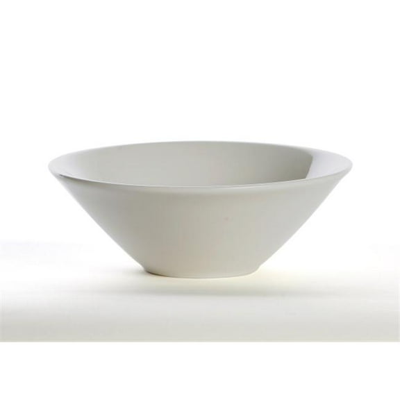 Tuxton China BEB-180K 6.63 in. Tapered Bowl 18 oz. - Eggshell - 1 Dozen