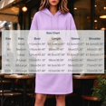 thumbnail image 4 of LWFFDAW Long Pet Pouch Hoodie Dress for Women with Dog Carrier Pockets Oversized Hoodie Fall Winter Loose Casual Hooded Sweatshirt Dress, 4 of 10