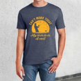 thumbnail image 2 of TrendOFT Mens Graphic Tees Unisex Graphic Printed Short Sleeve Crew Neck Casual Lightweight Everyday Fashion Tops Men's T-Shirts Navy M, 2 of 5