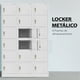 thumbnail image 4 of Locker Casillero Guardex BAVARIA Metálico 6 Puertas, 4 of 5