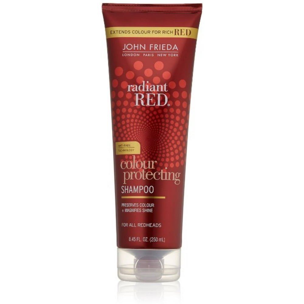 John Frieda Radiant Red Color Magnifying Daily Shampoo 8.45 oz (Pack of 3)