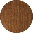 thumbnail image 1 of Ahgly Company Indoor Round Solid Orange Modern Area Rugs, 5' Round, 1 of 4